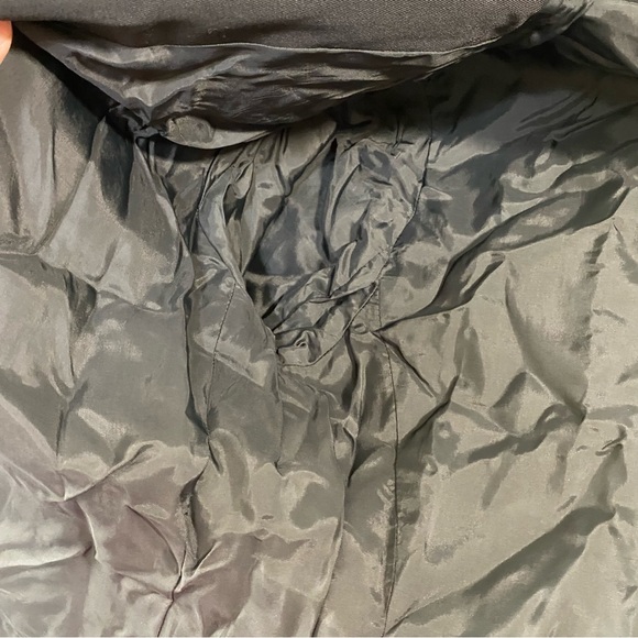 Vintage 100% Wool Anne Klein II Blazer Black Womens 10 Button Up Great Condition - Picture 9 of 13